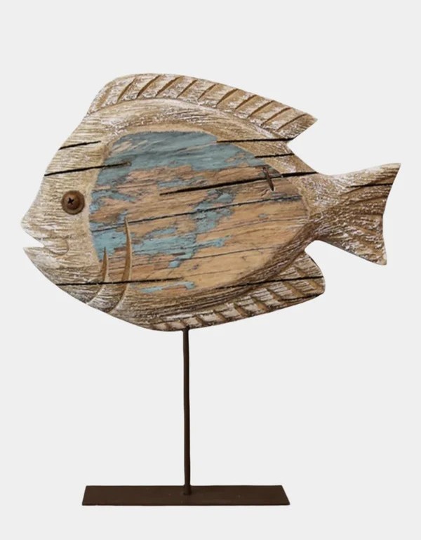 Fish Wood Sculpture