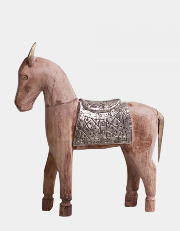 Horse Wood Sculpture