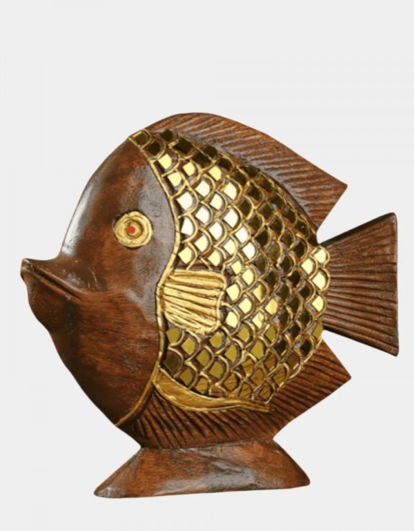 Fish Wood Sculpture