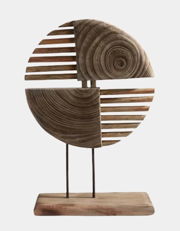 Abstract Wood Sculpture