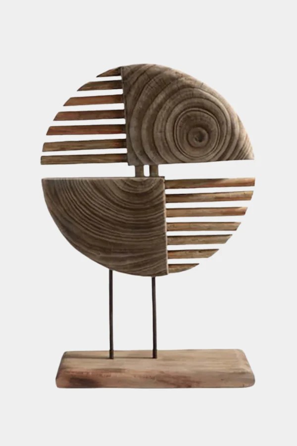 Abstract Wood Sculpture