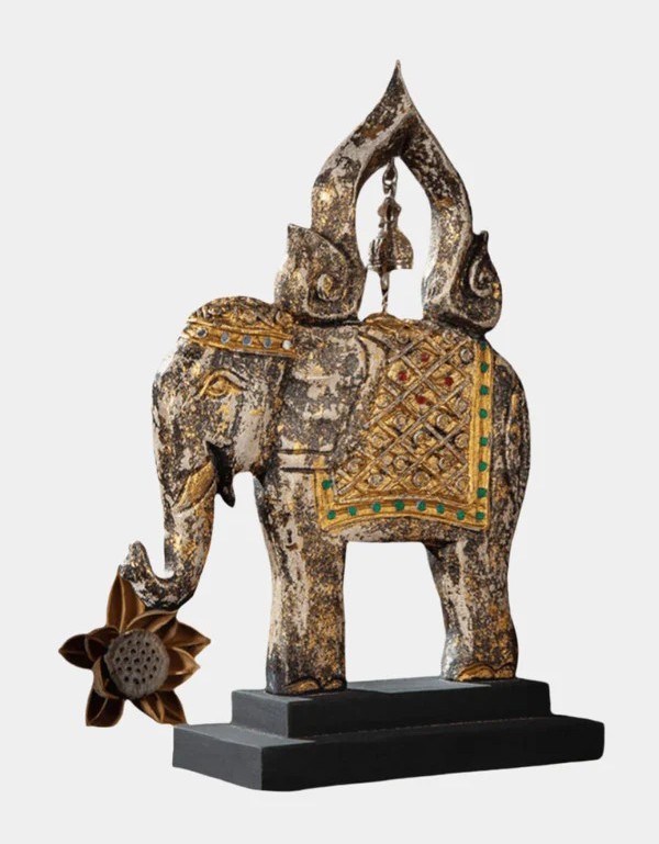Elephant Wood Sculpture